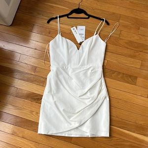 Zara linen blend dress NWT size M